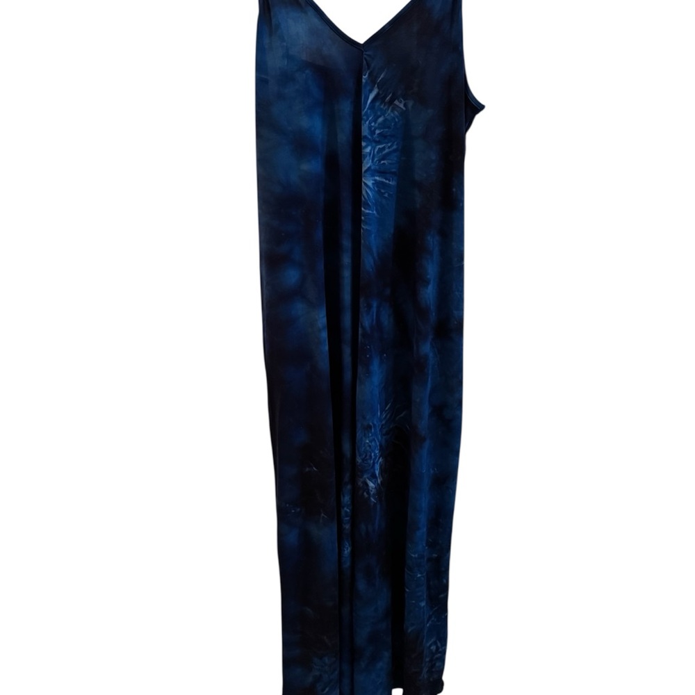 Elegant Blue Maxi Dress